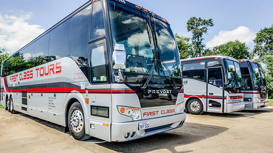 Charter Bus Rental Houston, Texas