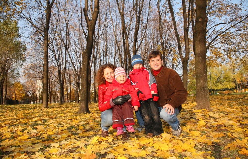 Family Excitement in Fall, Charter Bus Houston, Texas