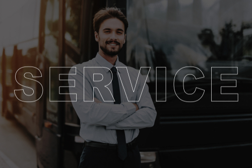 Employee Shuttle Bus, Rush Hour, charter bus rental Texas