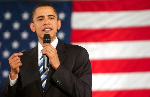 Barack Obama, Houston Texas Party Bus