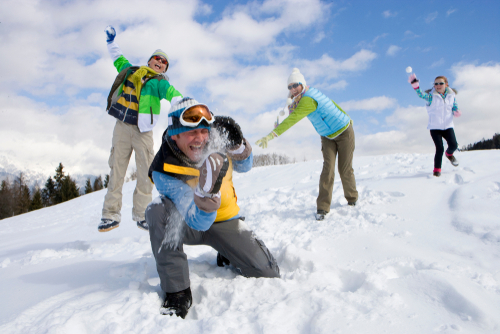 hitting the slopes, Peak tourist season, Bus Rental Texas